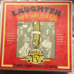 Laughter from the Golden Age of Radio: The Legends Cassettes. Old Used.